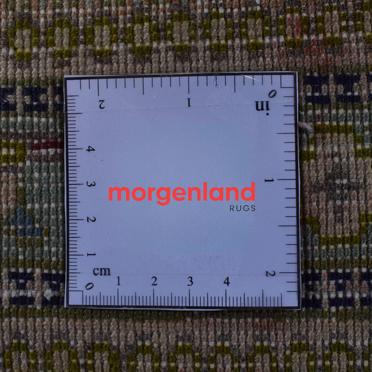 Alfombra persa - Clásica - 410 x 298 cm - verde oliva