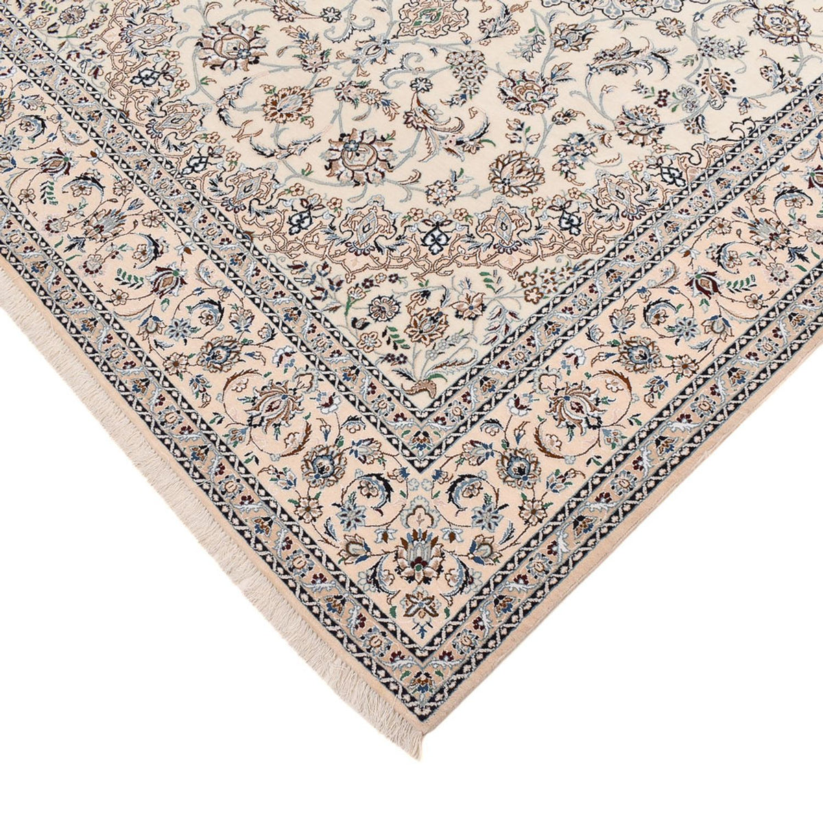 Alfombra Persa - Nain - Prima - 292 x 195 cm - crema