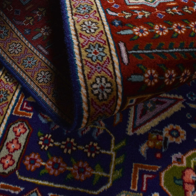 Alfombra persa - Nómada - 298 x 205 cm - rojo vino