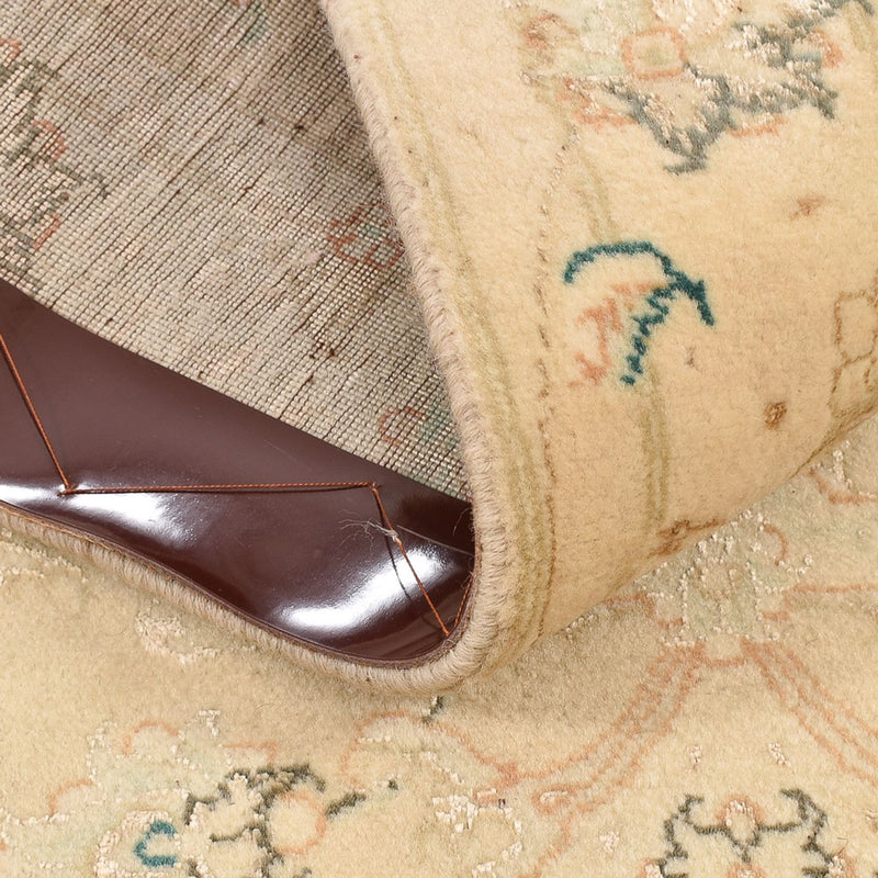 Alfombra de pasillo Alfombra Persa - Tabriz - Real - 203 x 77 cm - beige claro