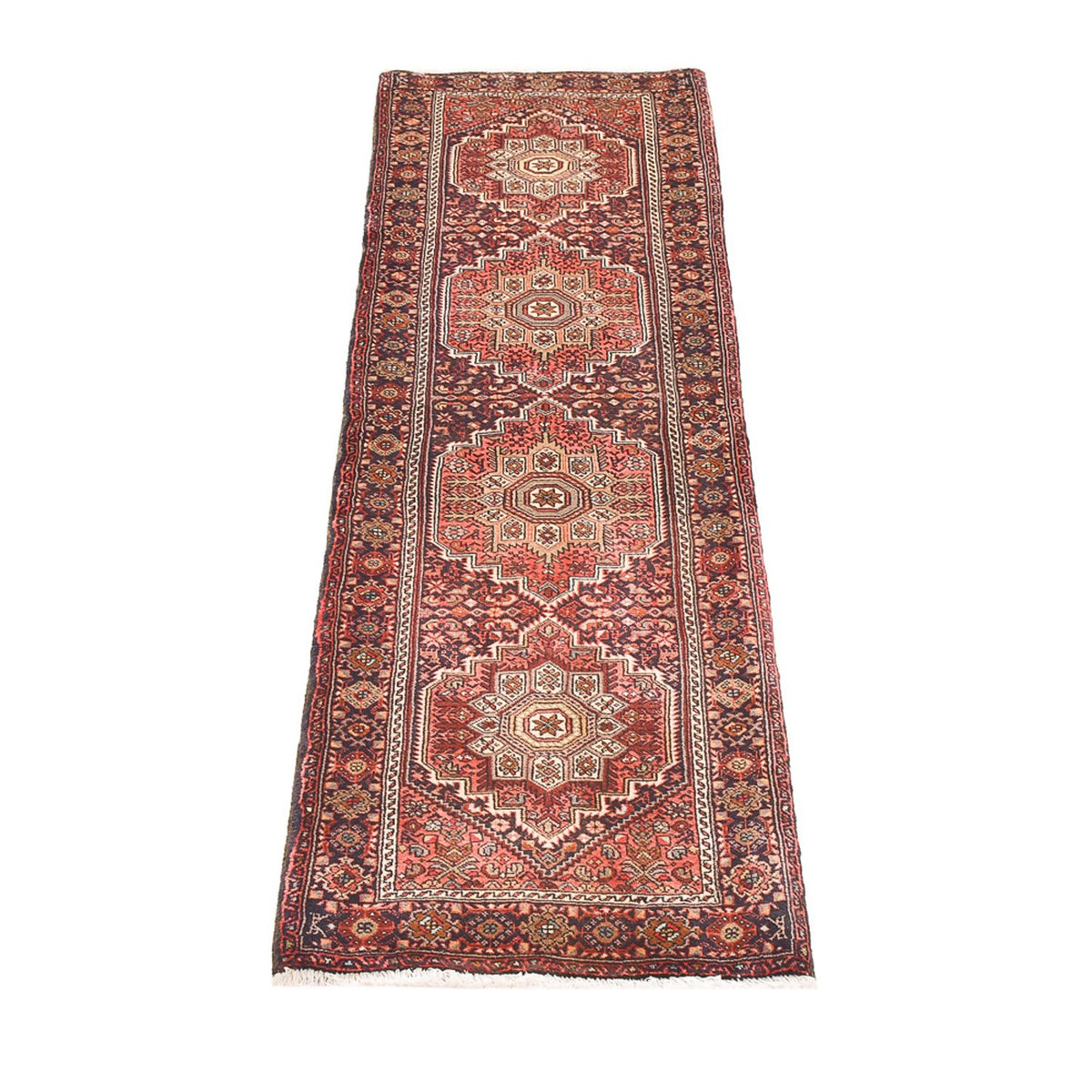 Alfombra de pasillo Alfombra persa - Nómada - 185 x 52 cm - óxido