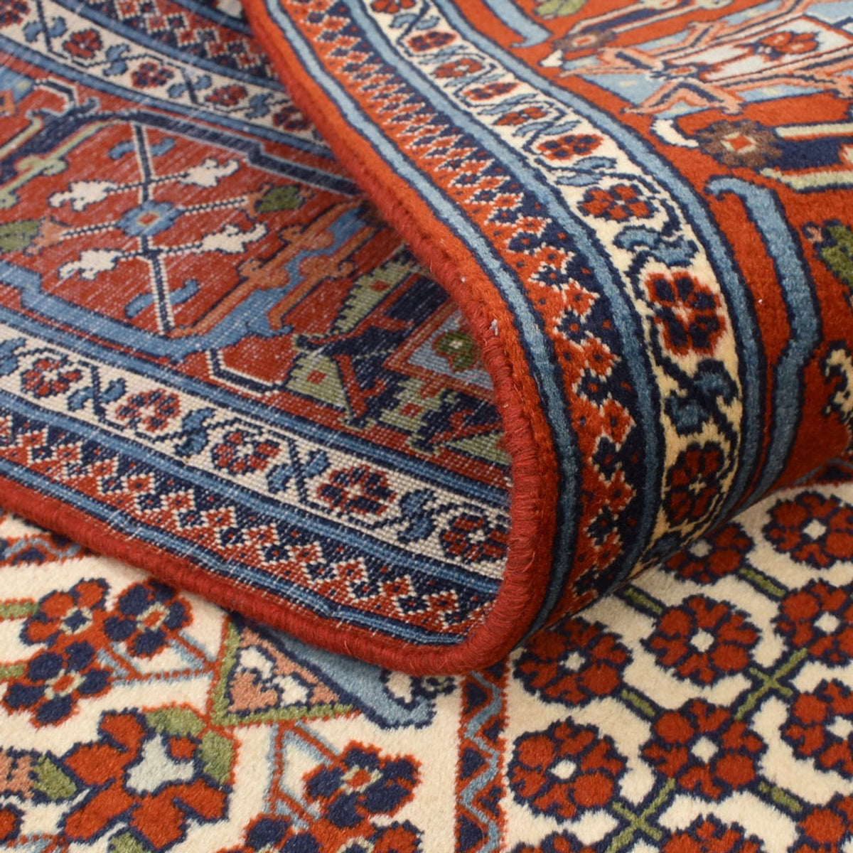 Alfombra persa - Nómada - 245 x 170 cm - óxido