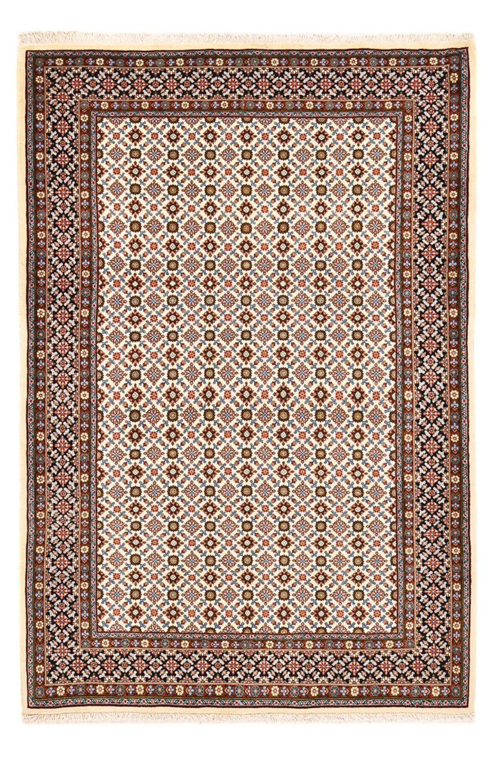 Alfombra persa - Real - 212 x 140 cm - óxido