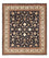 Alfombra persa - Clásica - 298 x 250 cm - azul oscuro