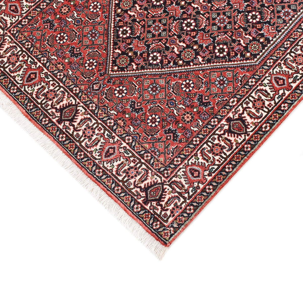 Alfombra de pasillo Alfombra persa - Bidjar - 290 x 72 cm - óxido