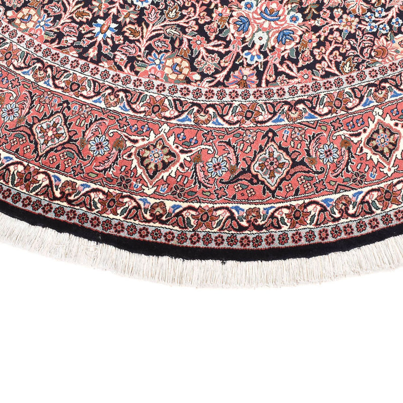 Alfombra persa - Bidjar - 240 x 240 cm - rojo oscuro