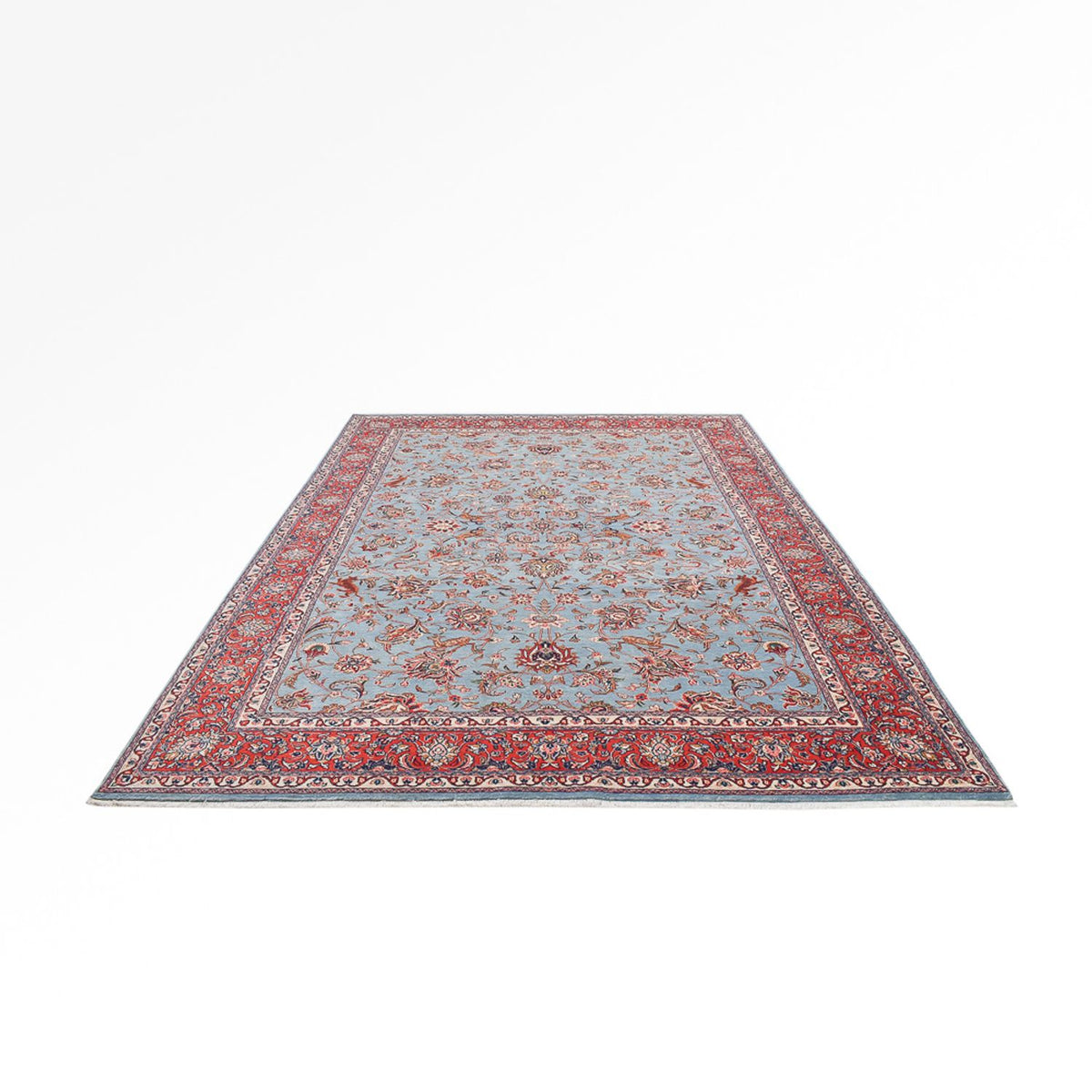 Alfombra persa - Clásica - 380 x 266 cm - azul claro