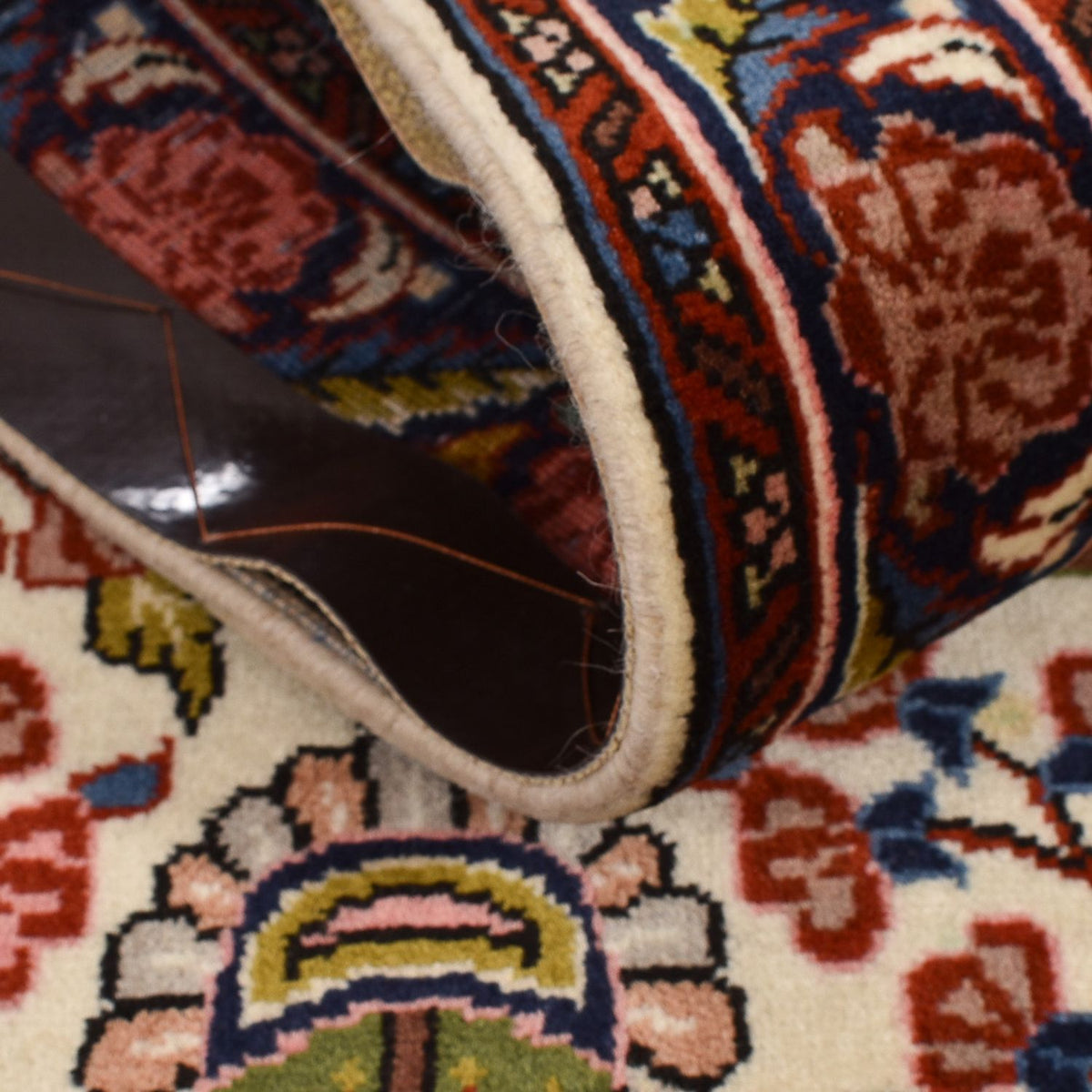 Alfombra de pasillo Alfombra persa - Bidjar - 315 x 56 cm - beige claro