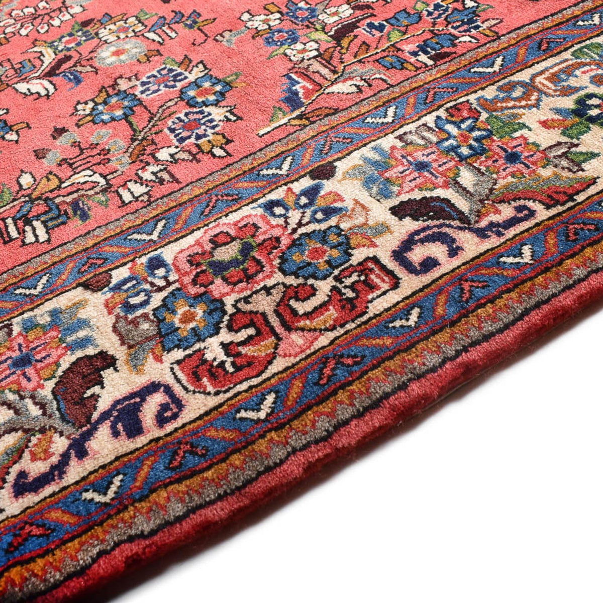 Alfombra persa - Clásica - 202 x 128 cm - rojo claro