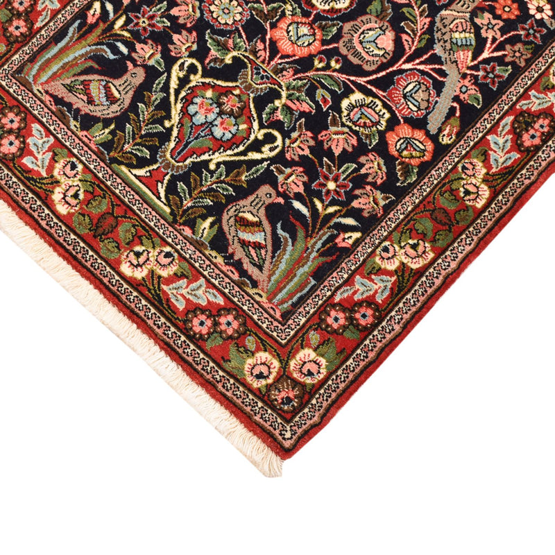Alfombra persa - Ghom - 79 x 55 cm - multicolor