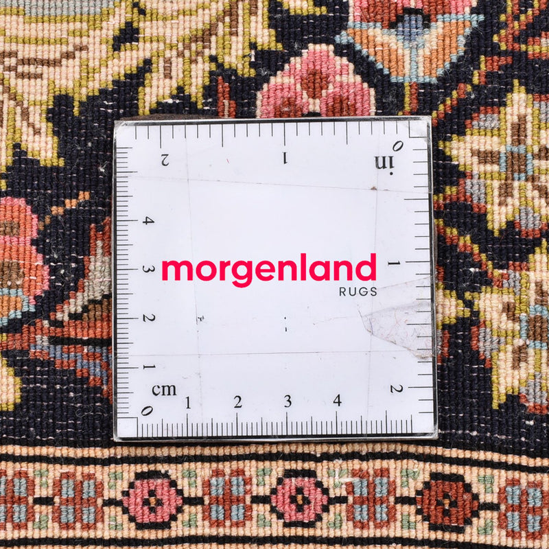 Alfombra persa - Ghom - 80 x 63 cm - multicolor