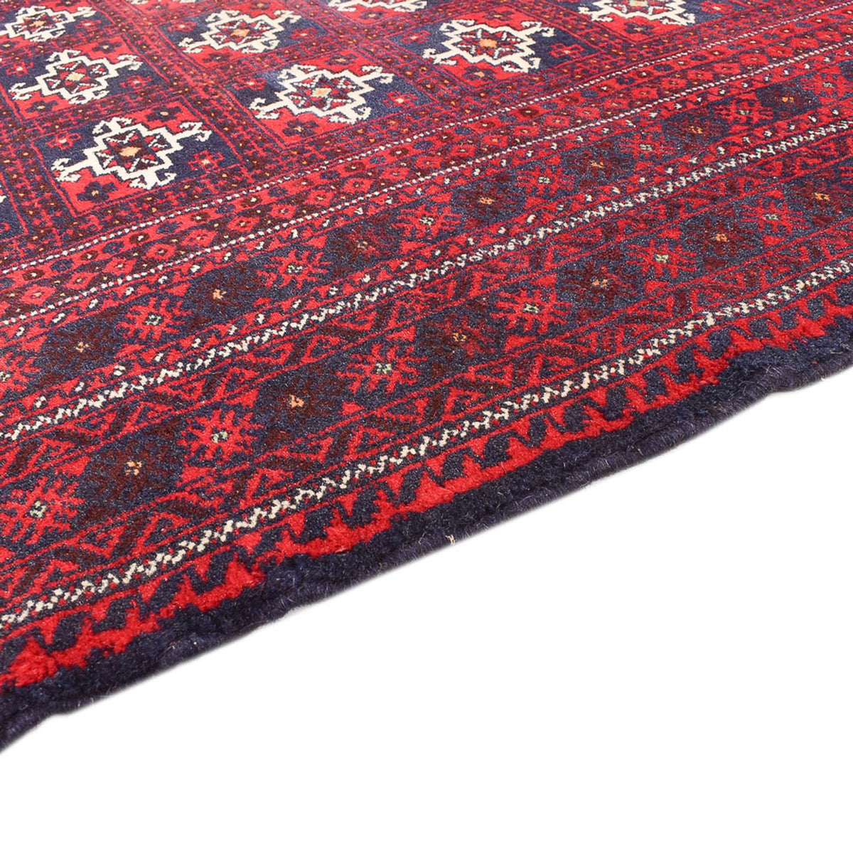 Alfombra Belutsch - 150 x 100 cm - rojo
