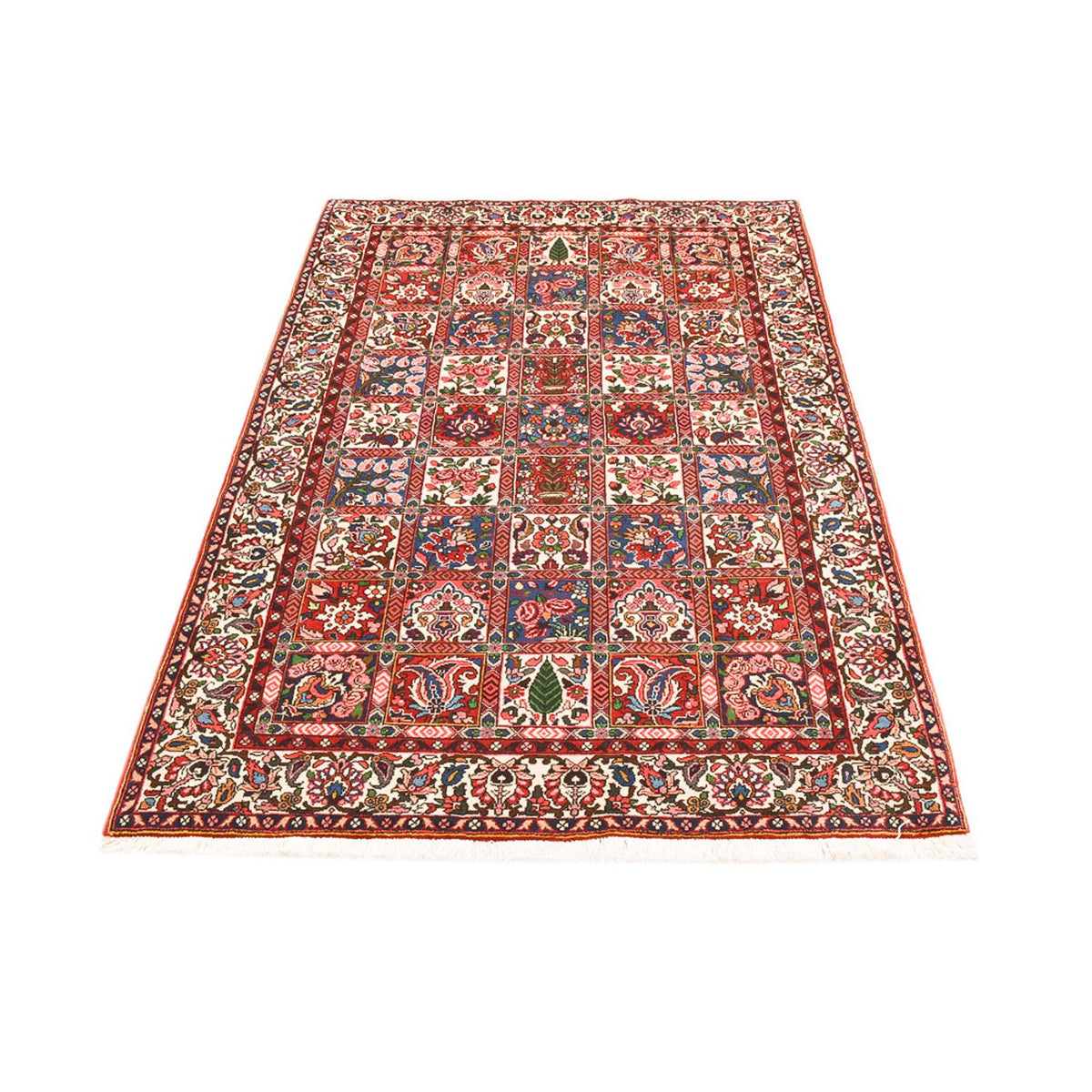 Alfombra persa - Nómada - 205 x 136 cm - multicolor