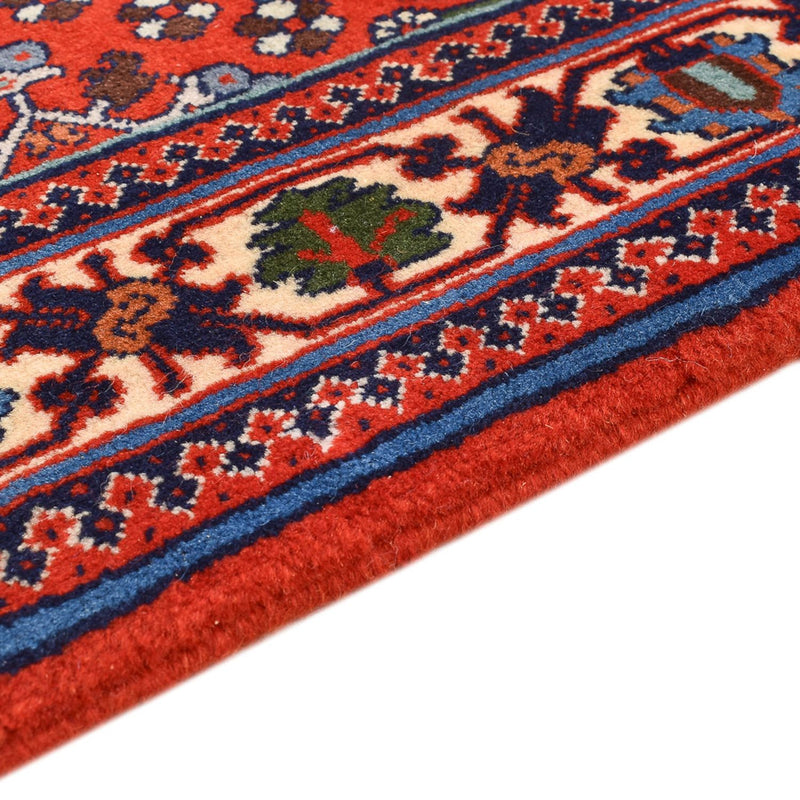 Alfombra persa - Nómada - 150 x 113 cm - rojo