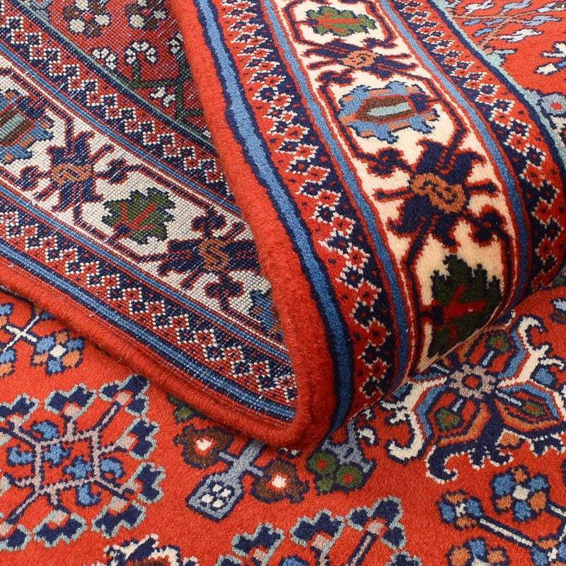 Alfombra persa - Nómada - 150 x 113 cm - rojo