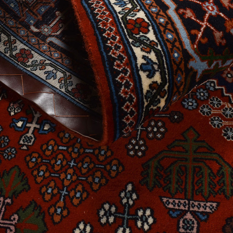 Alfombra persa - Nómada - 302 x 203 cm - rojo oscuro