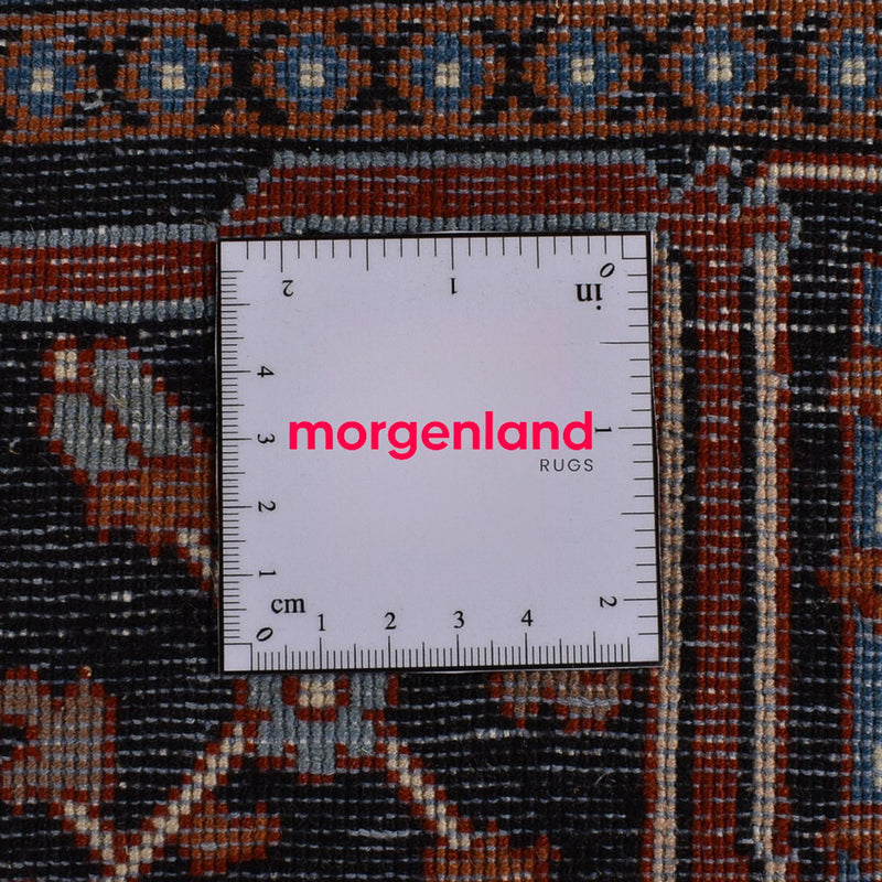 Alfombra persa - Nómada - 302 x 203 cm - rojo oscuro