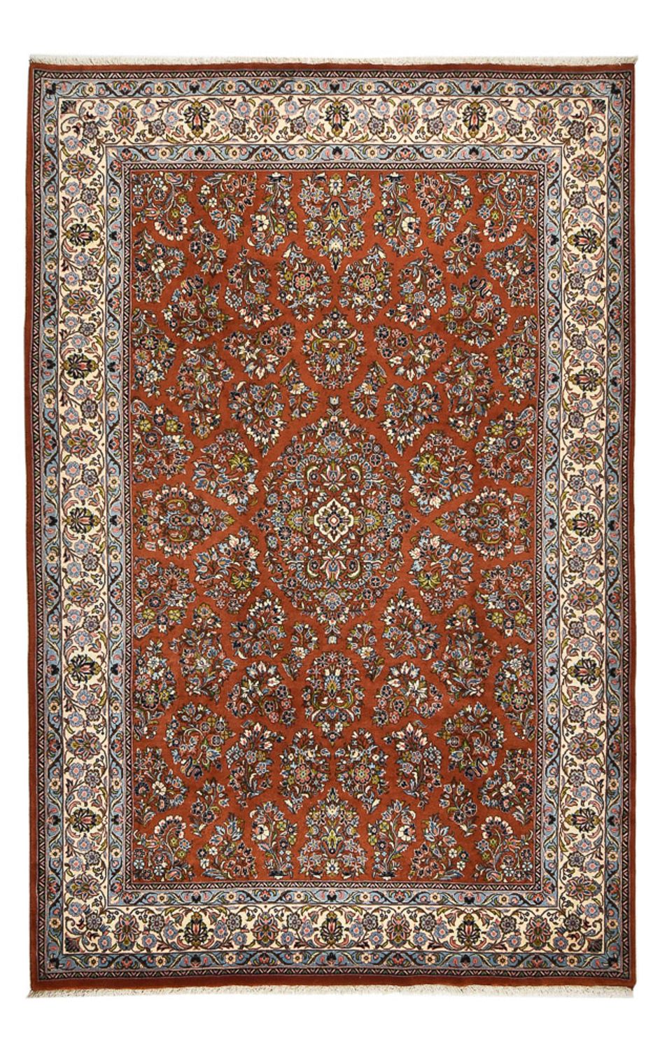 Alfombra persa - Clásica - 302 x 223 cm - rojo