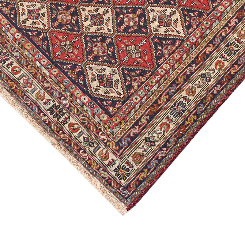 Alfombra Kelim - Oriental - 289 x 193 cm - rojo claro