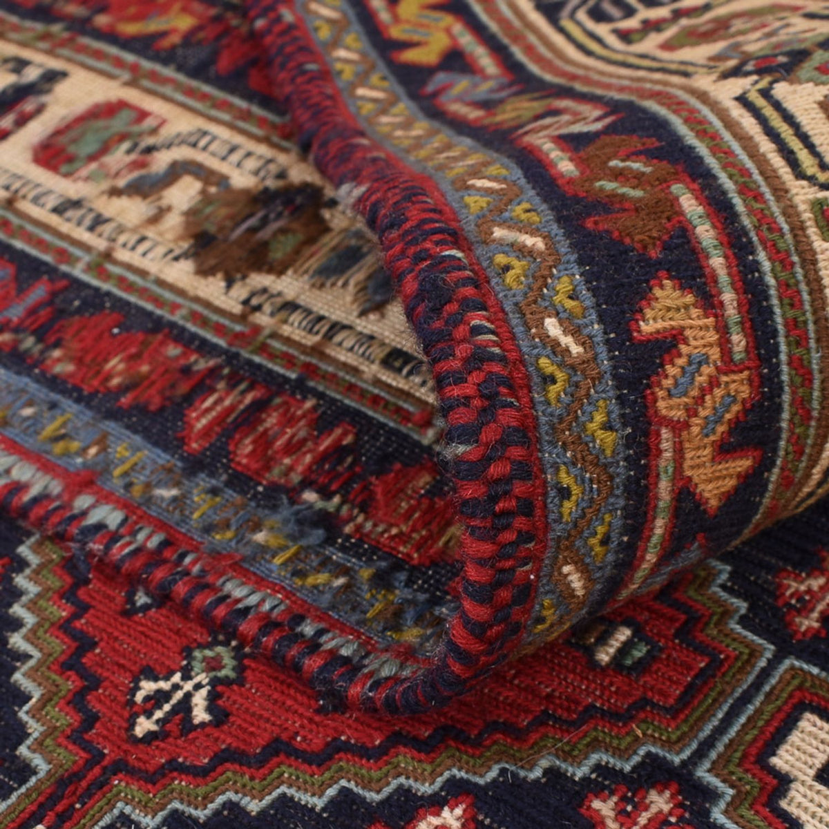 Alfombra Kelim - Oriental - 289 x 193 cm - rojo claro