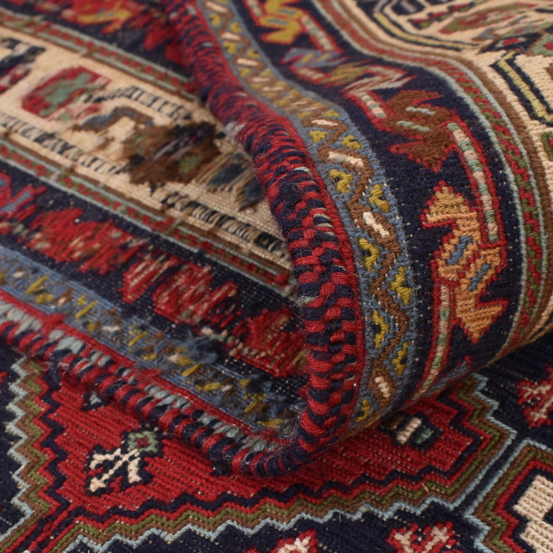 Alfombra Kelim - Oriental - 289 x 193 cm - rojo claro