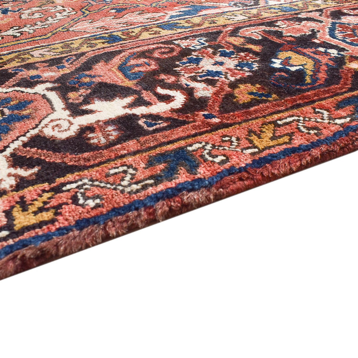 Alfombra persa - Nómada - 344 x 256 cm - rojo claro