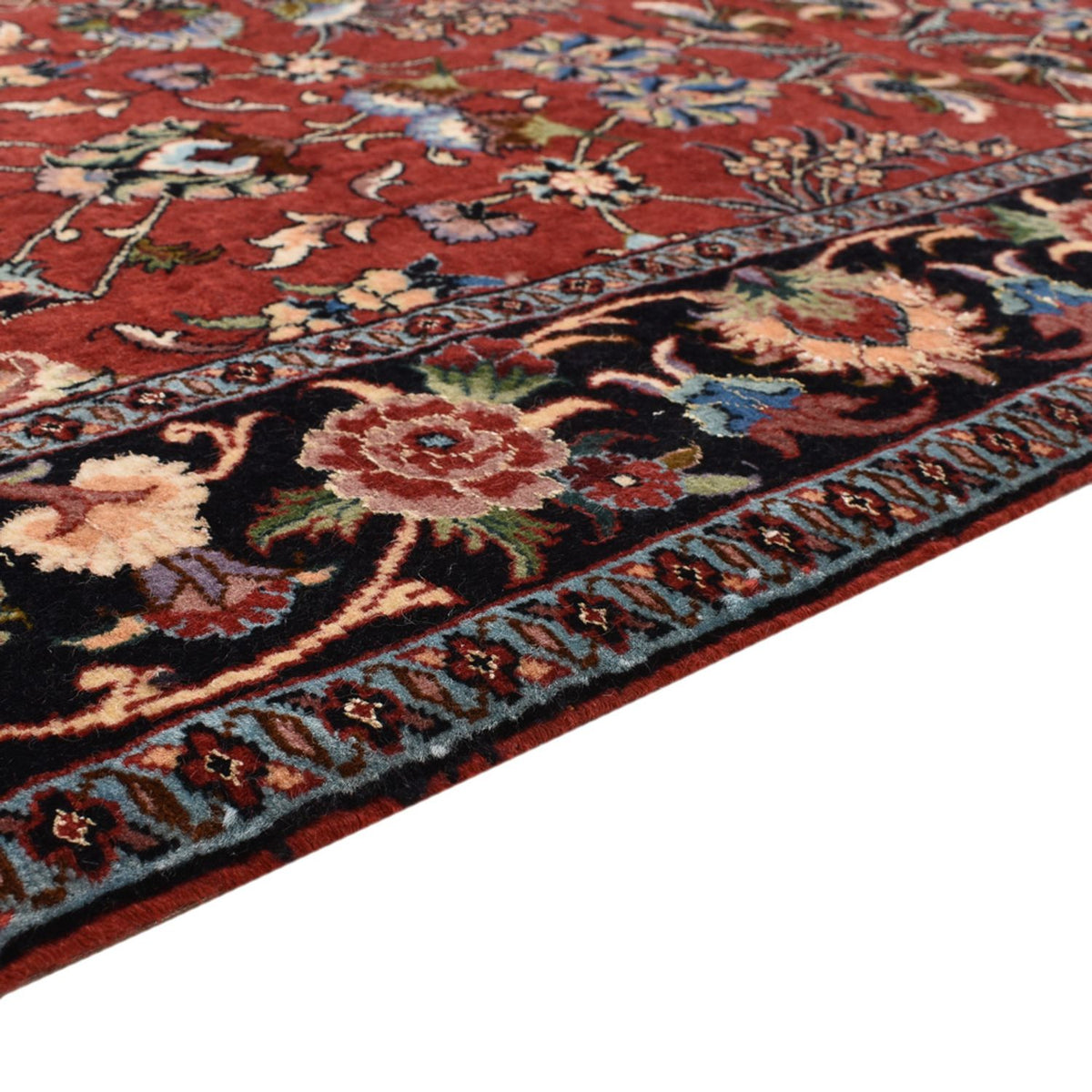 Alfombra persa - Bidjar - 210 x 130 cm - rojo