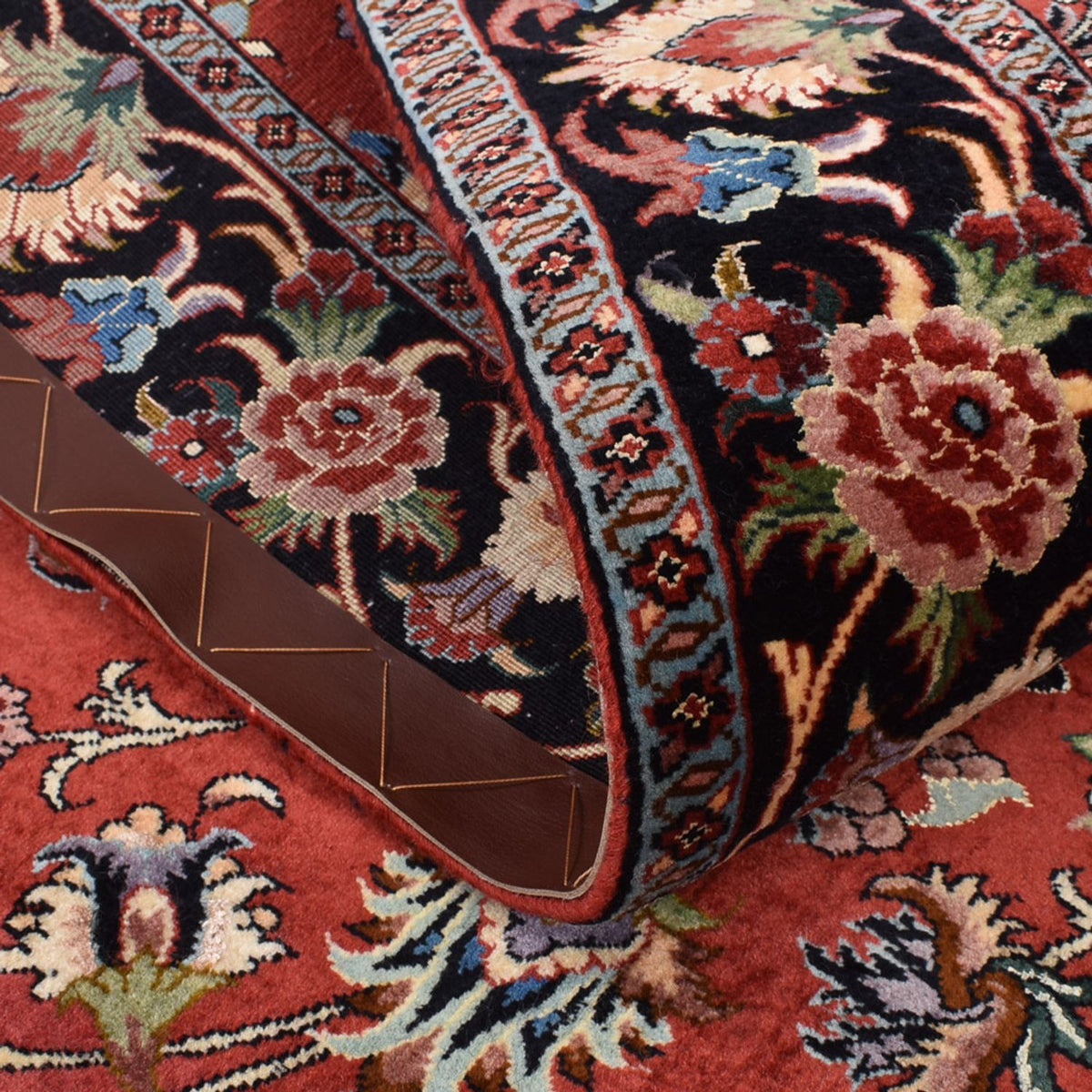 Alfombra persa - Bidjar - 210 x 130 cm - rojo