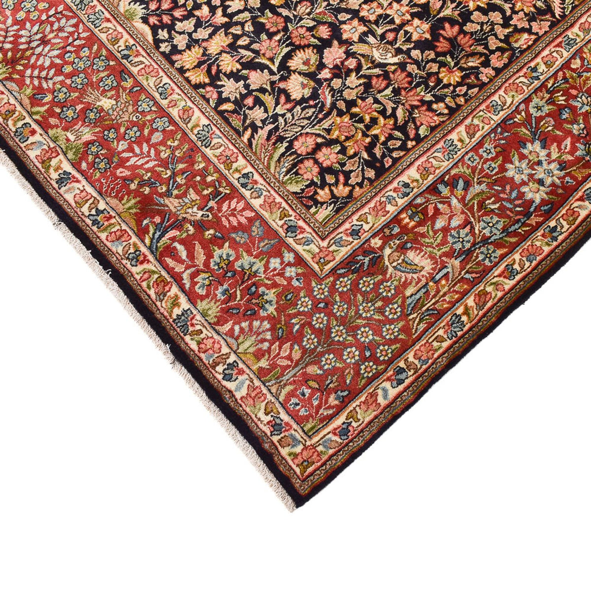 Alfombra persa - Real - 282 x 175 cm - beige oscuro