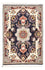 Alfombra Persa - Tabriz - Real - 90 x 60 cm - azul oscuro