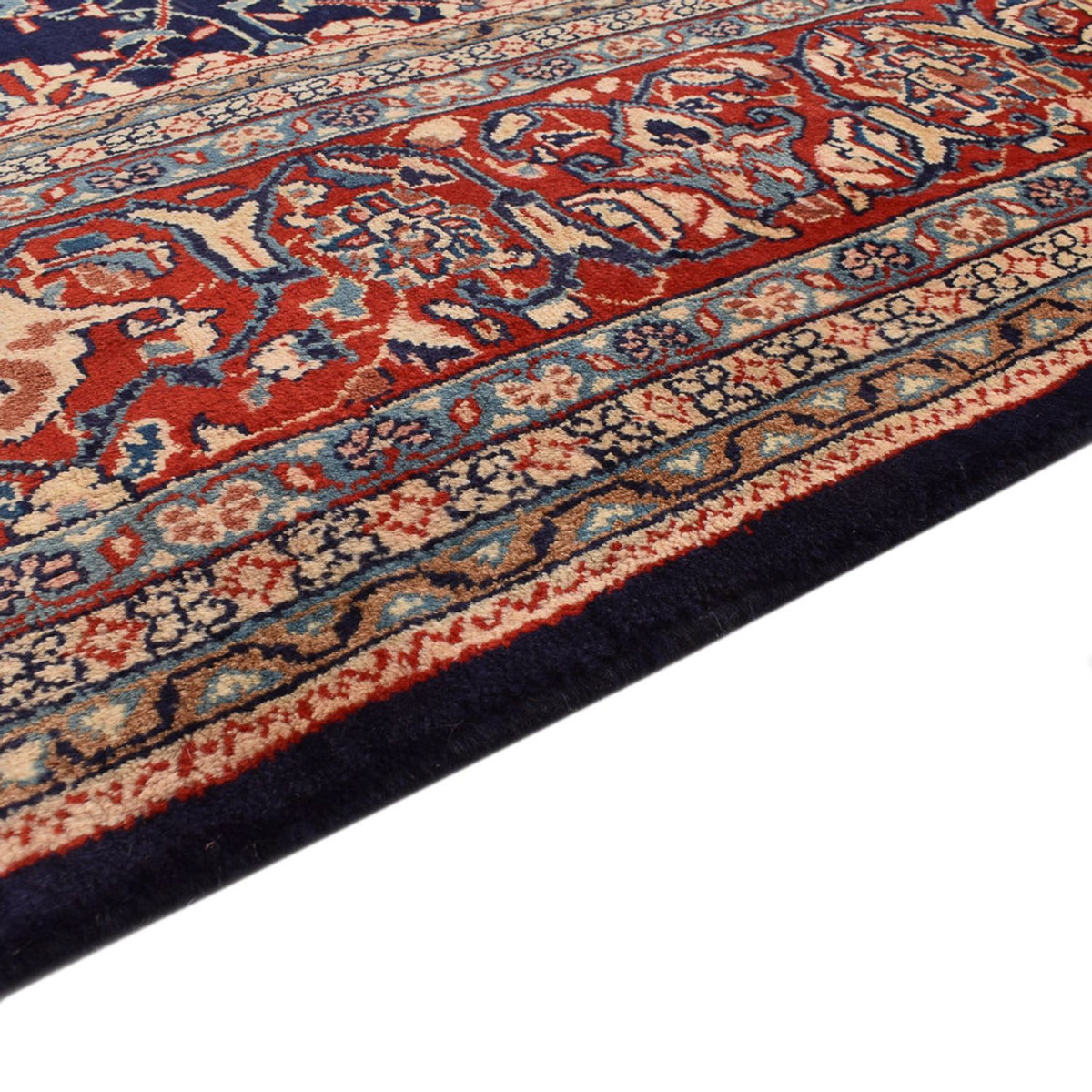Alfombra persa - Clásica - 308 x 253 cm - azul oscuro