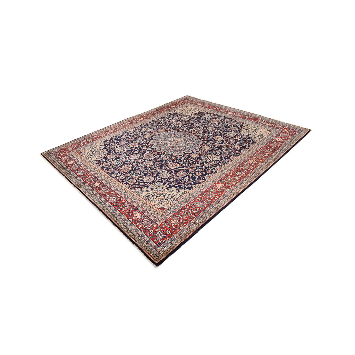 Alfombra persa - Clásica - 308 x 253 cm - azul oscuro