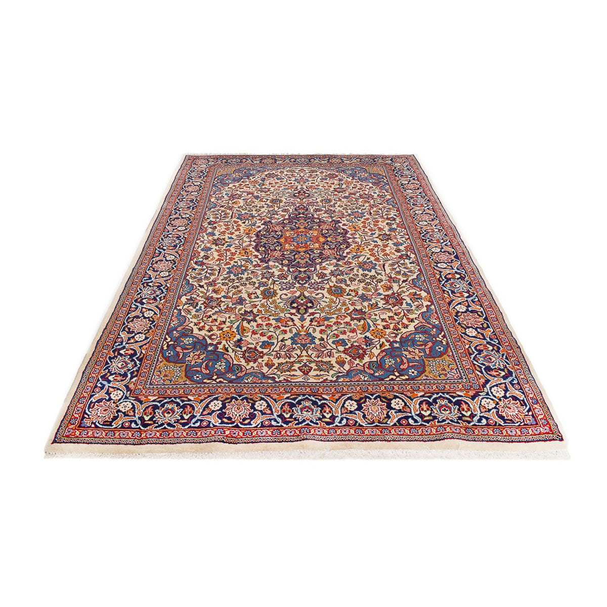 Alfombra persa - Clásica - 217 x 134 cm - beige claro