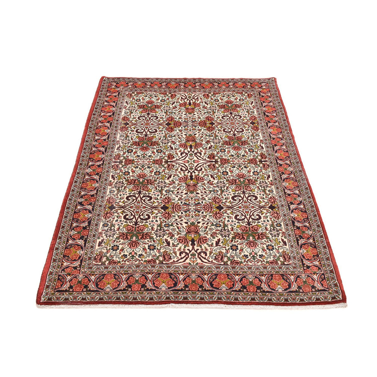 Alfombra persa - Bidjar - 214 x 142 cm - crema
