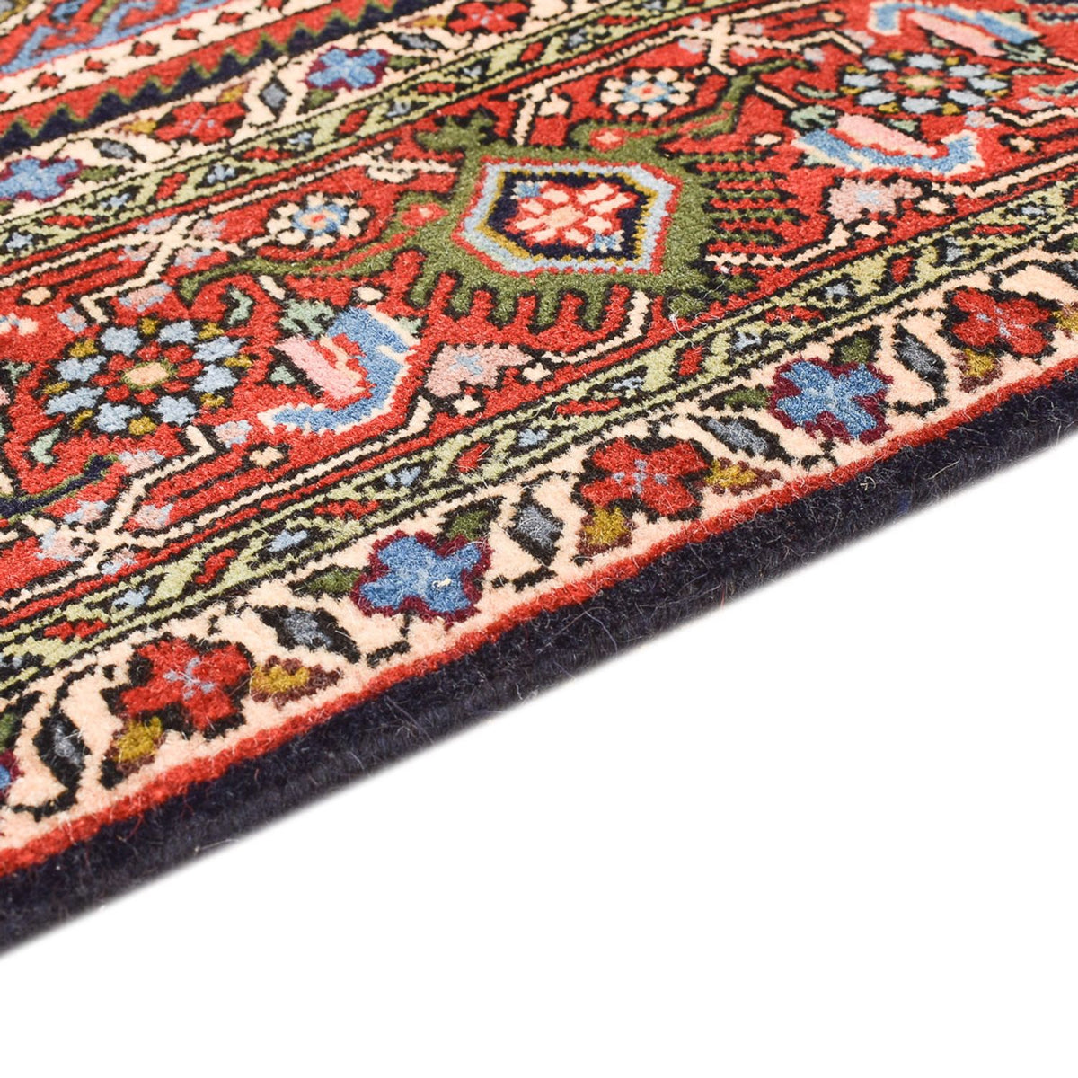 Alfombra persa - Bidjar - 165 x 111 cm - óxido