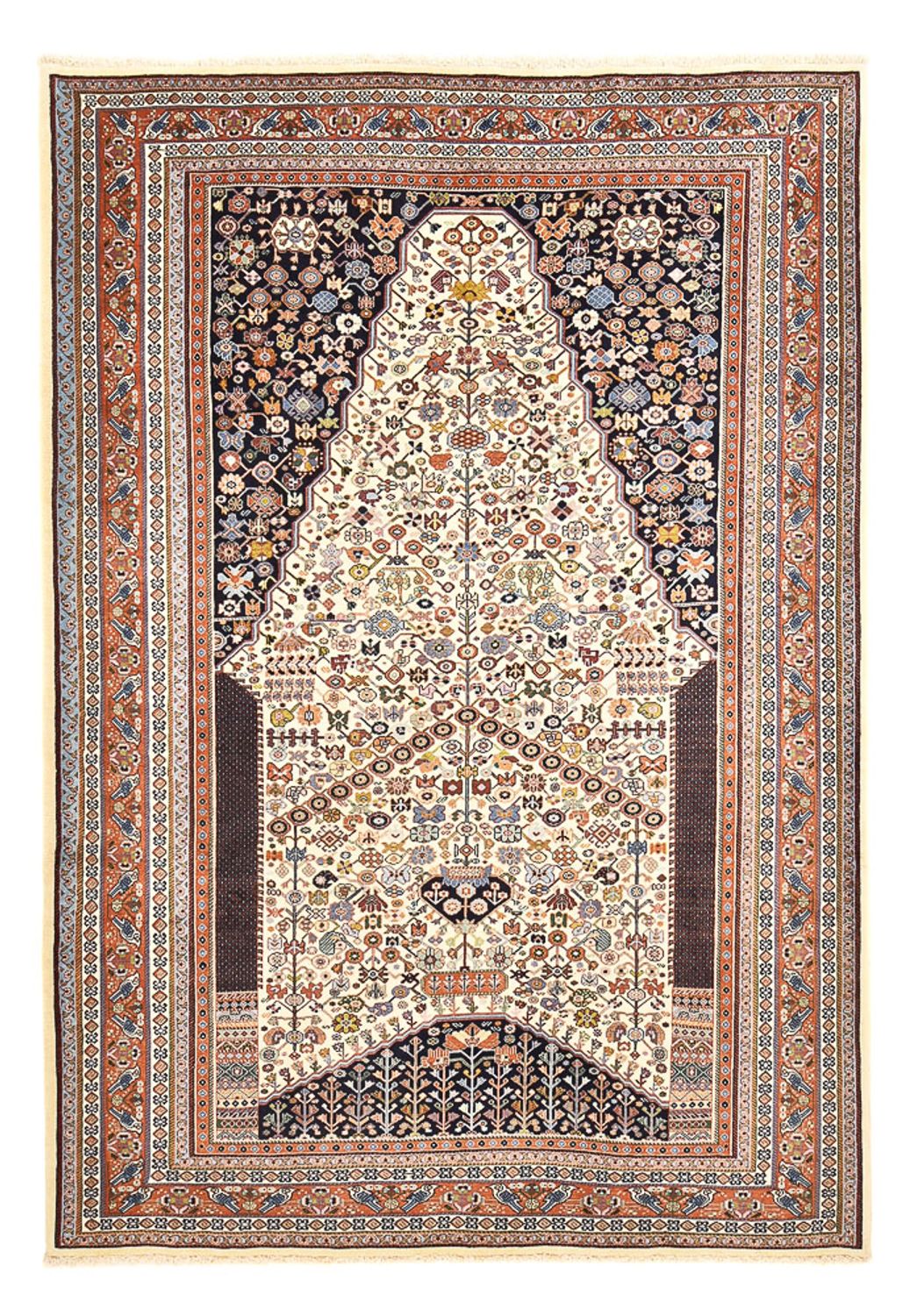 Alfombra Gabbeh - Persa Kashkuli - 295 x 205 cm - beige