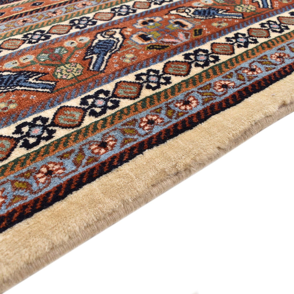 Alfombra Gabbeh - Persa Kashkuli - 295 x 205 cm - beige