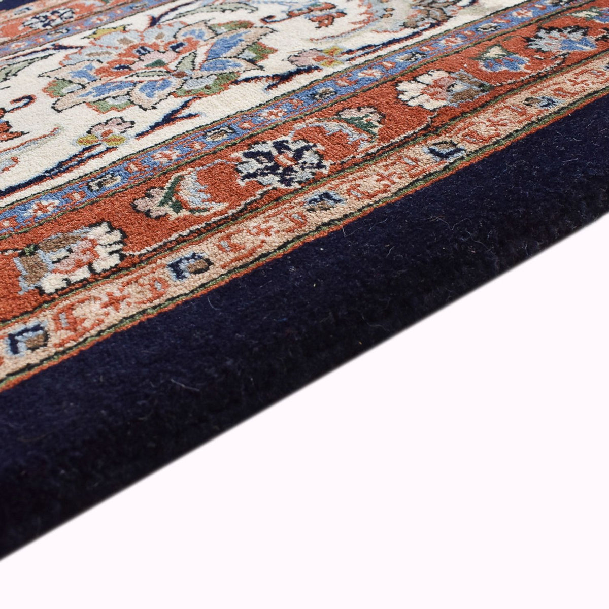 Alfombra persa - Clásica - Real - 353 x 248 cm - rojo oscuro