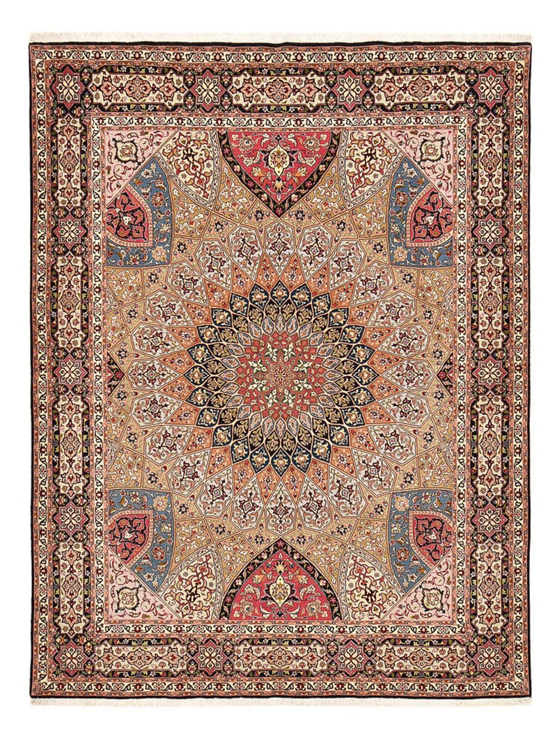 Alfombra Persa - Tabriz - Real - 260 x 200 cm - beige