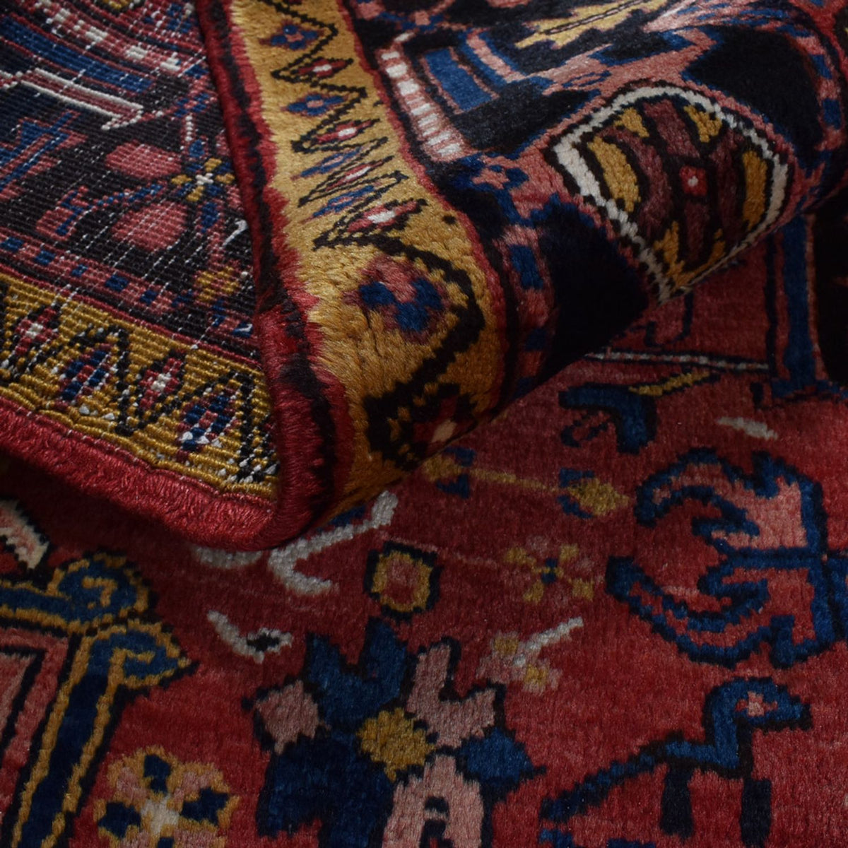 Alfombra persa - Nómada - 274 x 197 cm - rojo