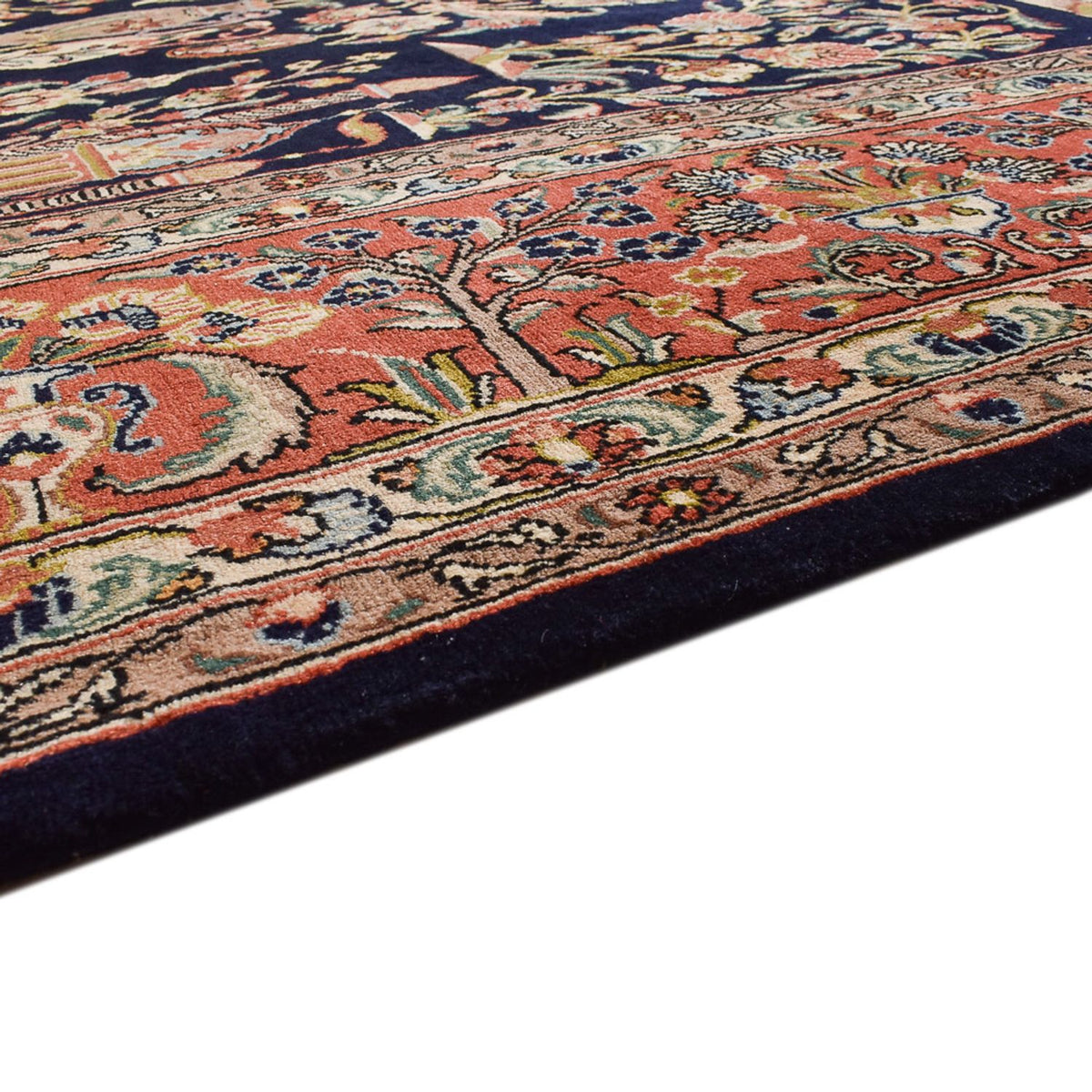 Alfombra persa - Keshan - 375 x 252 cm - azul oscuro