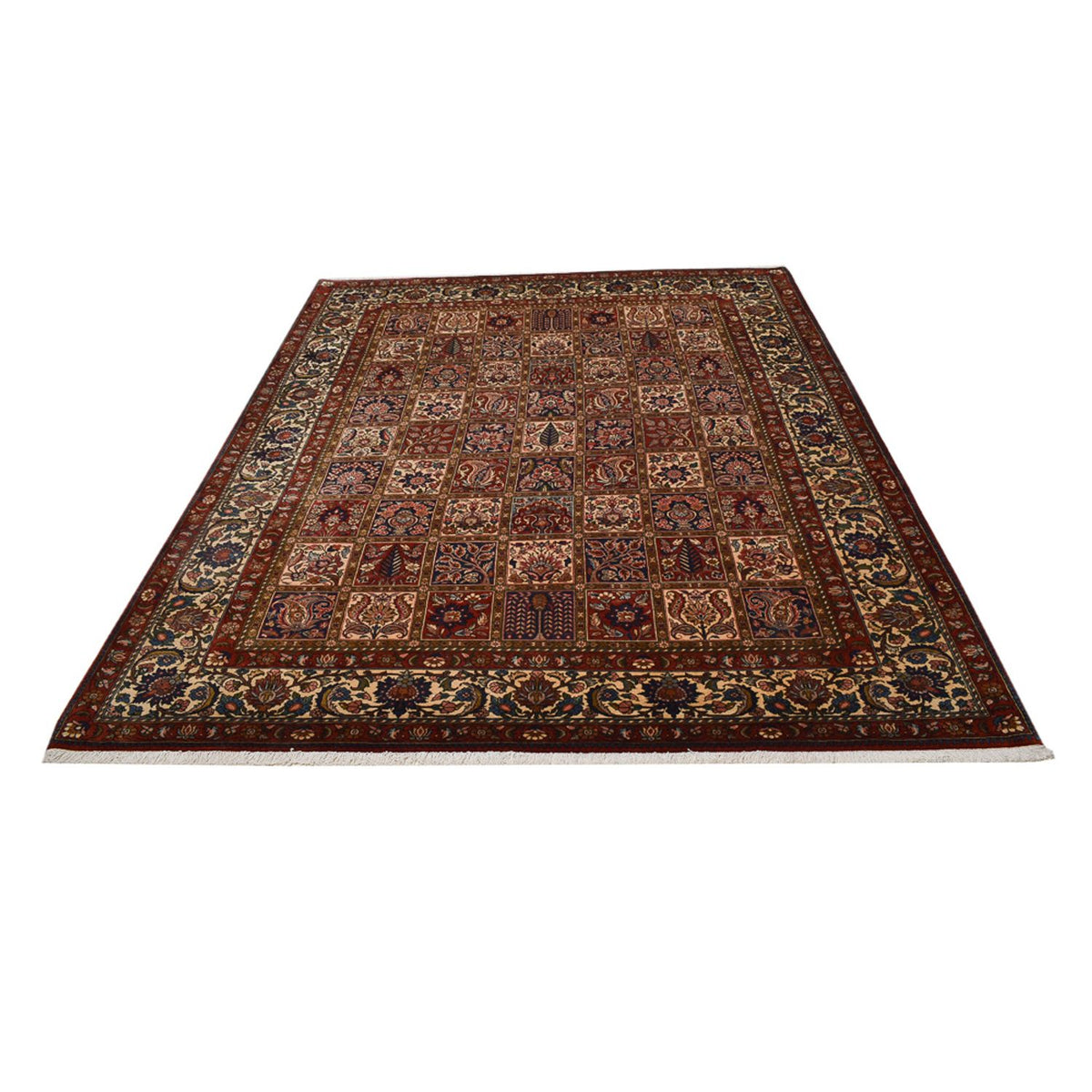 Alfombra persa - Nómada - 274 x 215 cm - óxido