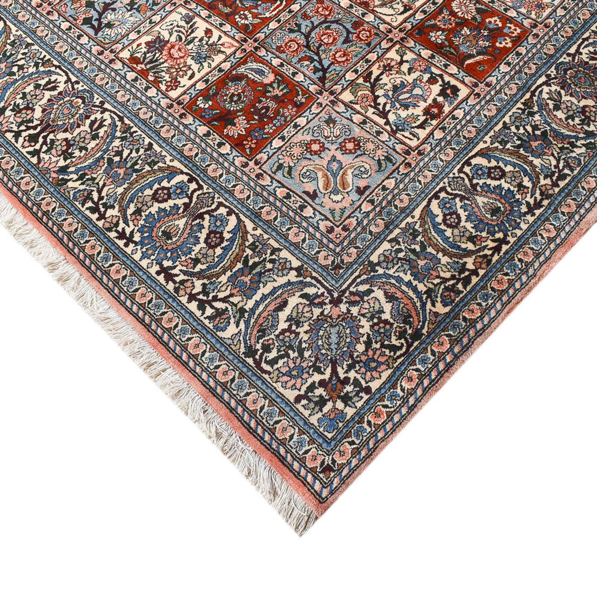 Alfombra persa - Nómada - 348 x 258 cm - azul claro