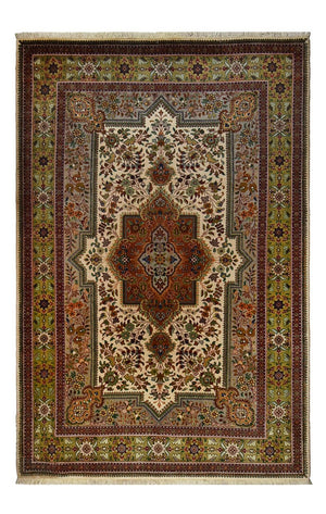 Alfombra persa - Tabriz - 300 x 205 cm - arena