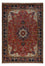 Alfombra persa - Tabriz - 290 x 203 cm - rojo burdeos