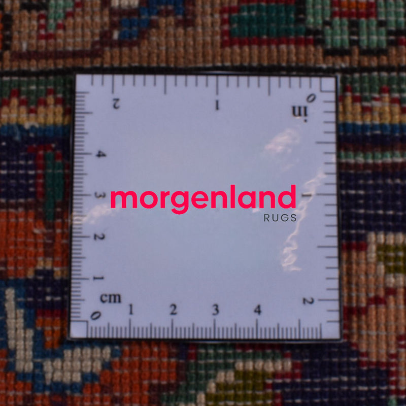 Alfombra persa - Tabriz - 290 x 203 cm - rojo burdeos