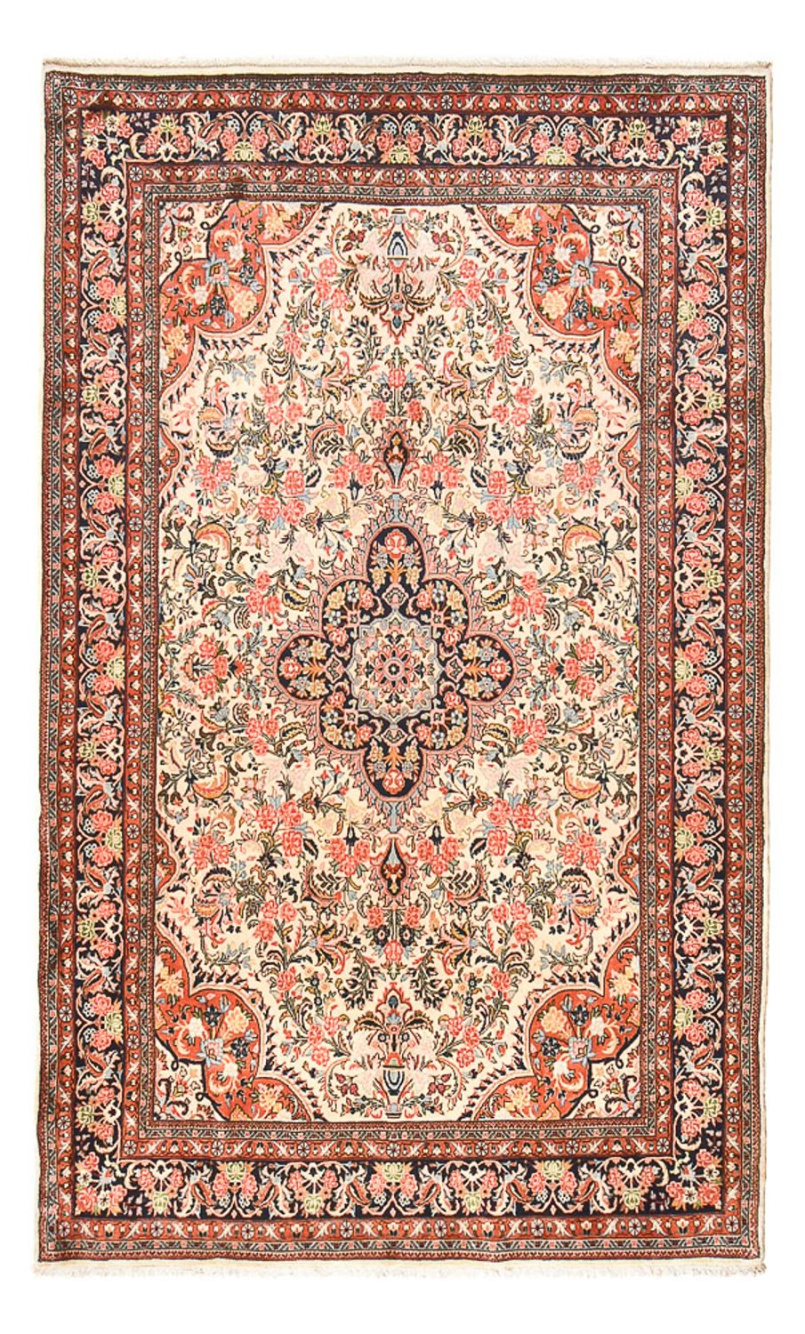 Alfombra persa - Bidjar - 292 x 179 cm - beige claro