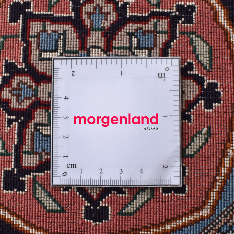 Alfombra Persa - Tabriz - Real redondo  - 250 x 250 cm - multicolor