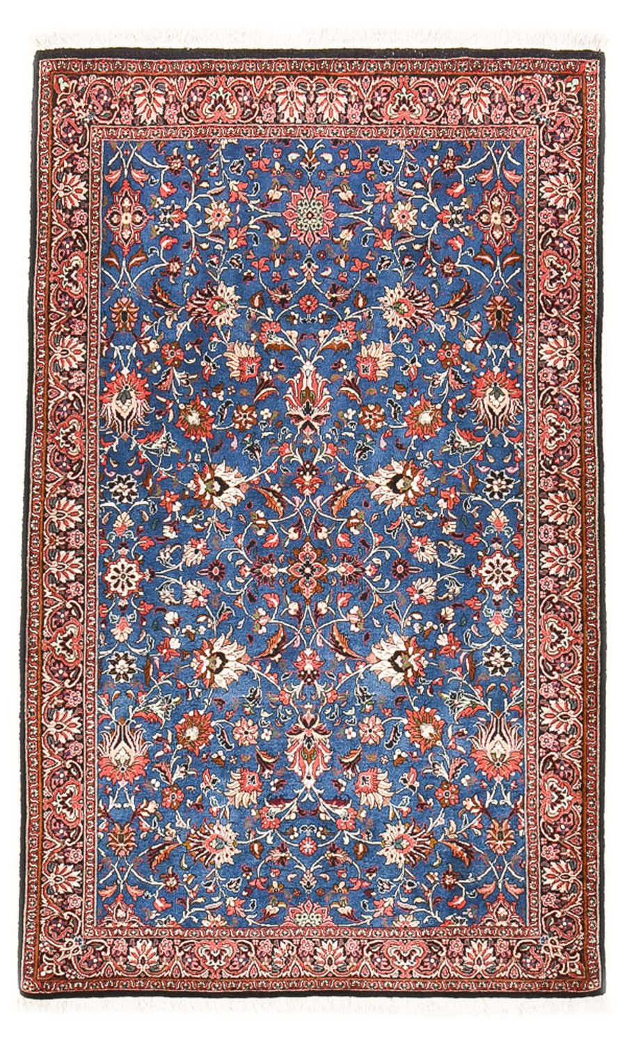 Alfombra persa - Bidjar - 180 x 111 cm - azul