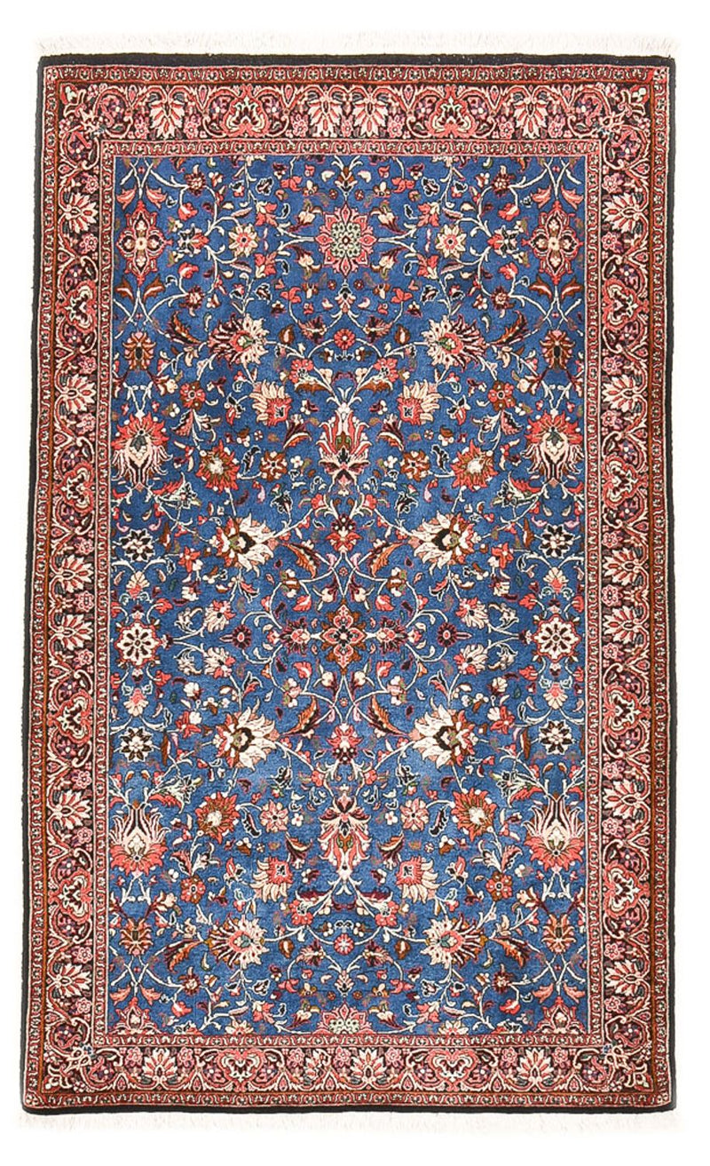 Alfombra persa - Bidjar - 180 x 111 cm - azul